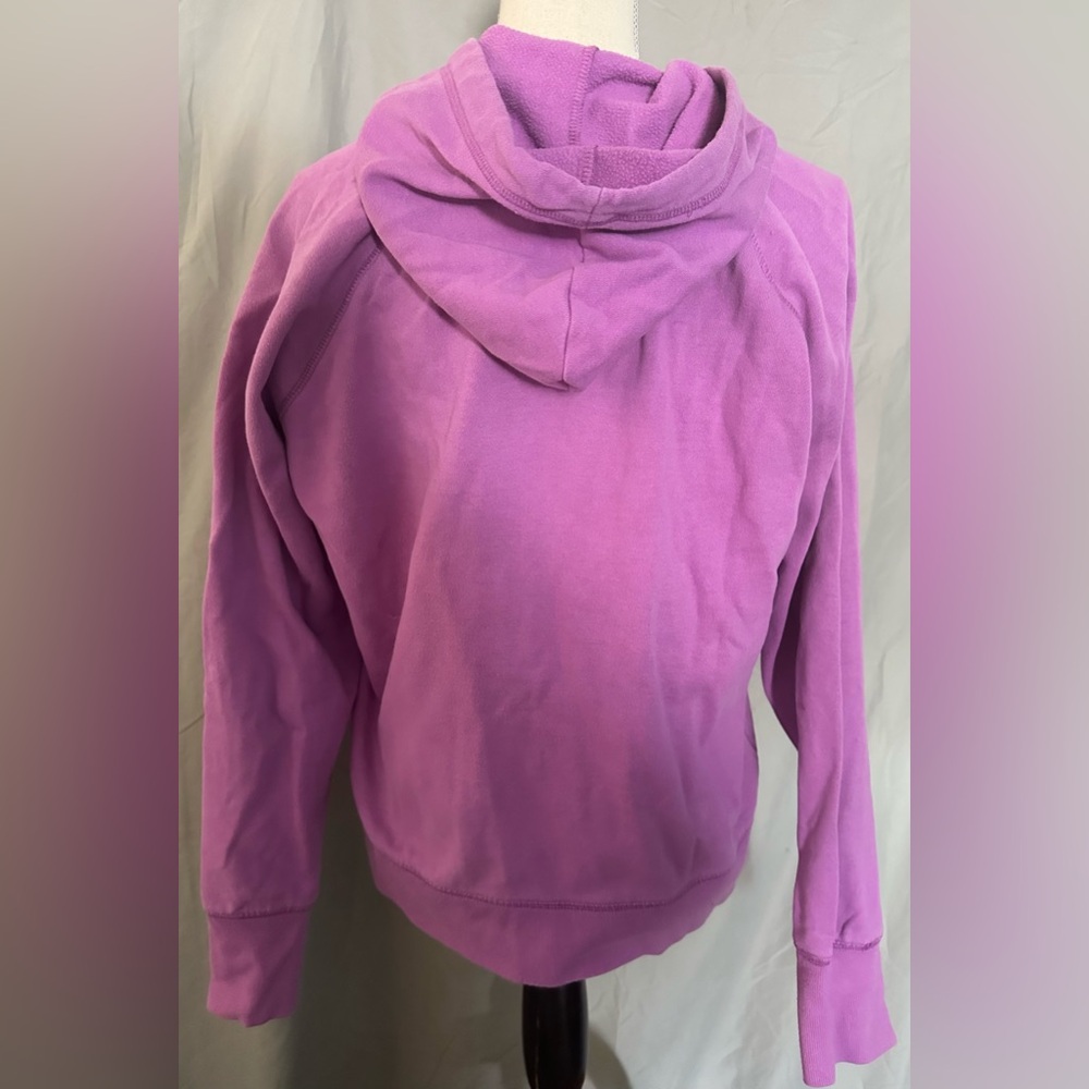 Arizona Jean Co light weight fleece jacket in XL & darker than lavender zip up - Picture 2 of 4